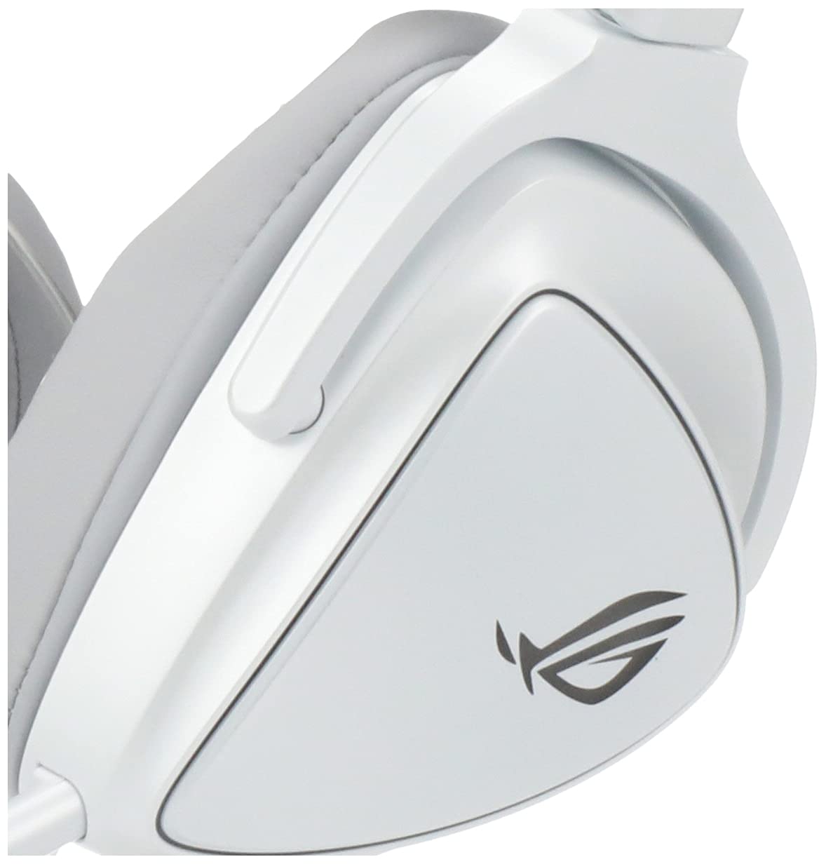 ASUS ROG Delta RGB Gaming Headset with Hi-Res ESS Quad-DAC | Circular RGB Lighting | USB-C for PC, PS5, Xbox & Mobile | Detachable Mic | White - Perfect for Competitive Gaming & Streaming
