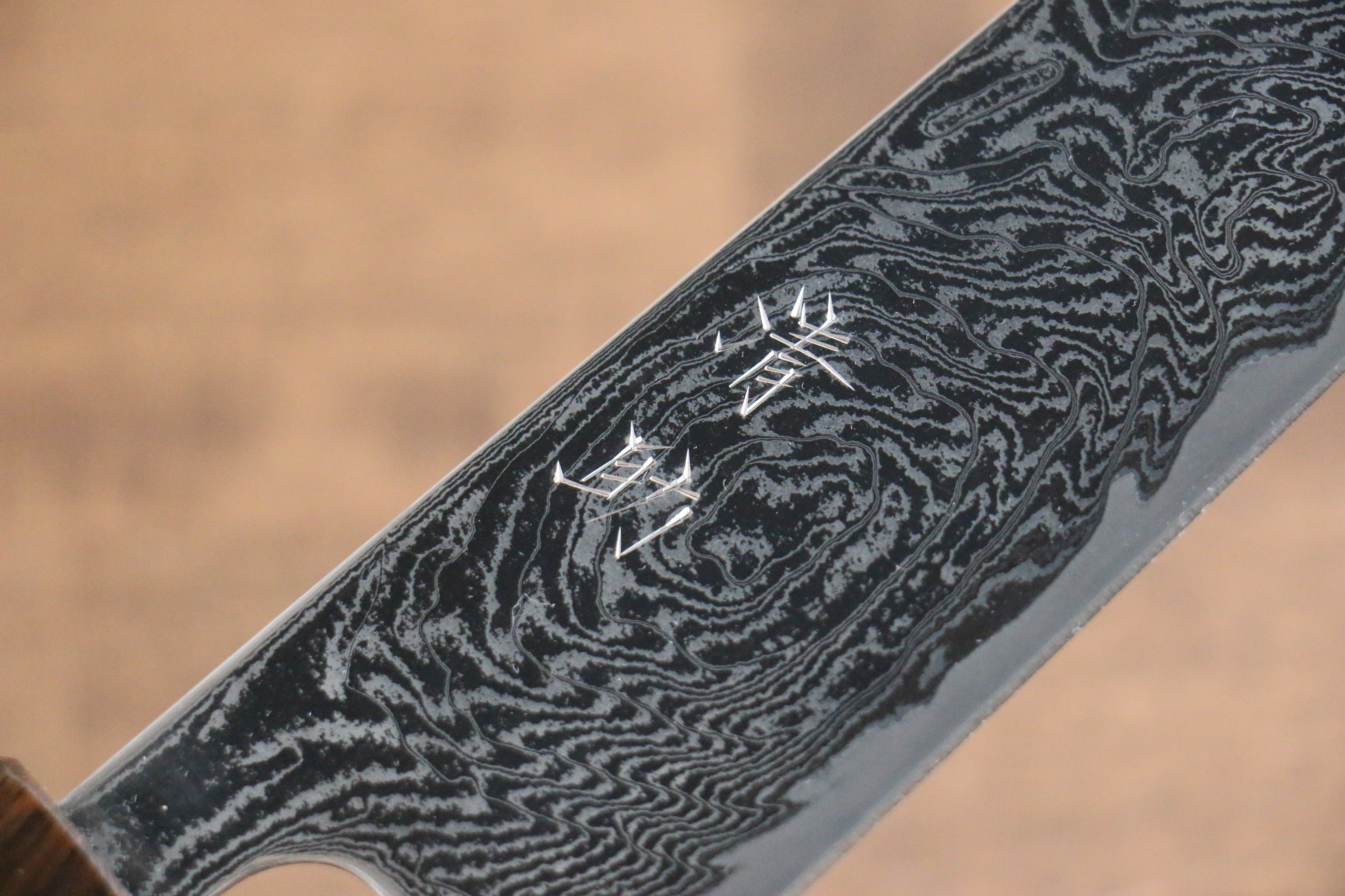 Premium Seisuke Nami AUS10 Damascus Steel Bunka Knife 180mm - Mirror Polished Blade with Oak Handle - Perfect for Sushi, Vegetables & Precision Kitchen Tasks