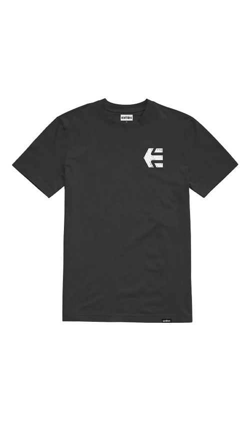 Etnies Skate Co Men's T-Shirt - Black & White Graphic Tee for Skateboarding & Casual Wear | Comfortable Cotton Shirt for Street Style & Everyday Outfits
