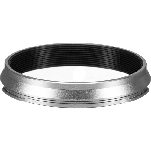 Fujifilm X100 Lens Hood and Adapter Ring (Silver) - Compatible with Fujifilm X100 Series Cameras - Perfect for Outdoor Photography & Travel Shooting