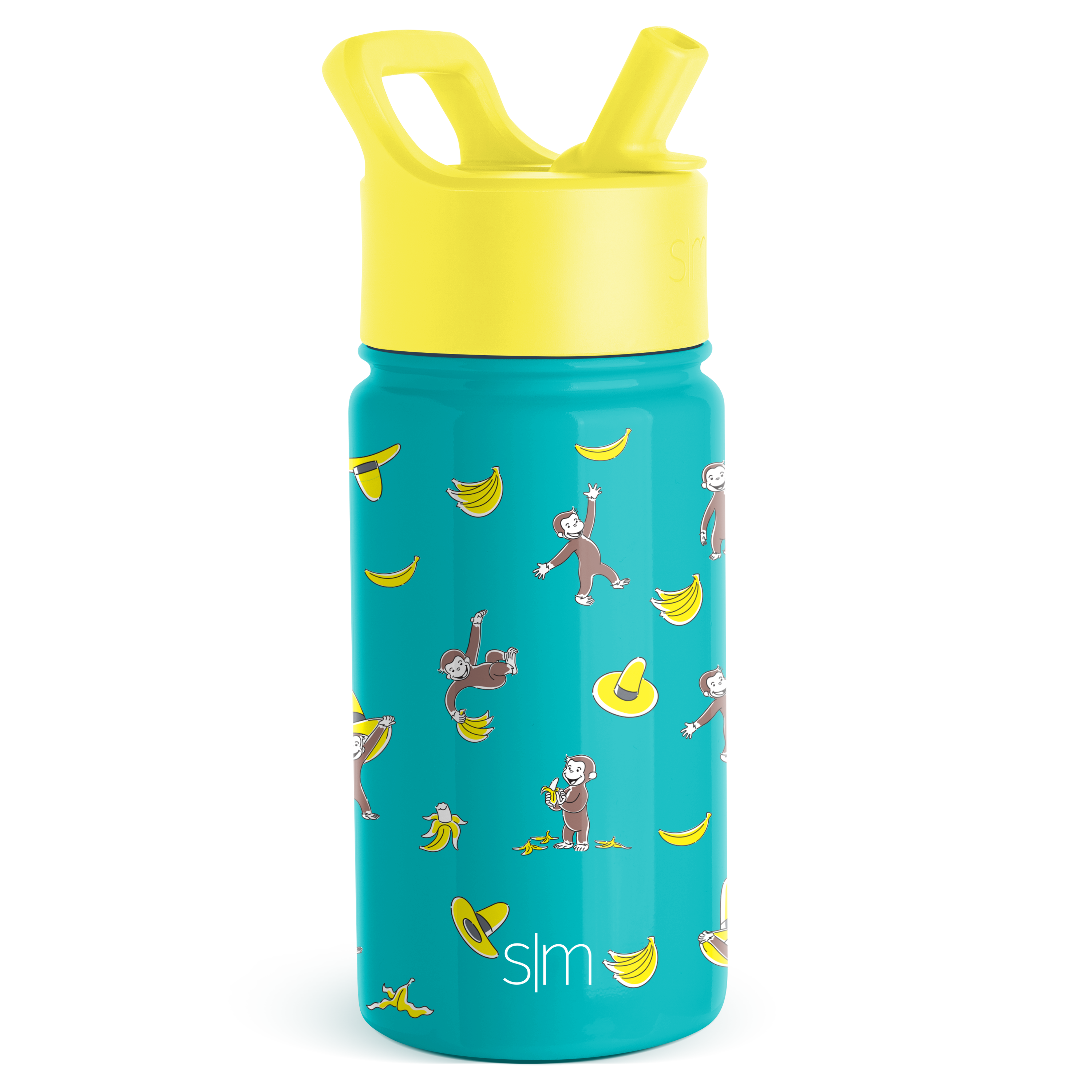 Summit Kids Water Bottle with Straw Lid - BPA Free, Leak Proof, Insulated Stainless Steel Bottle for School, Sports & Outdoor Activities