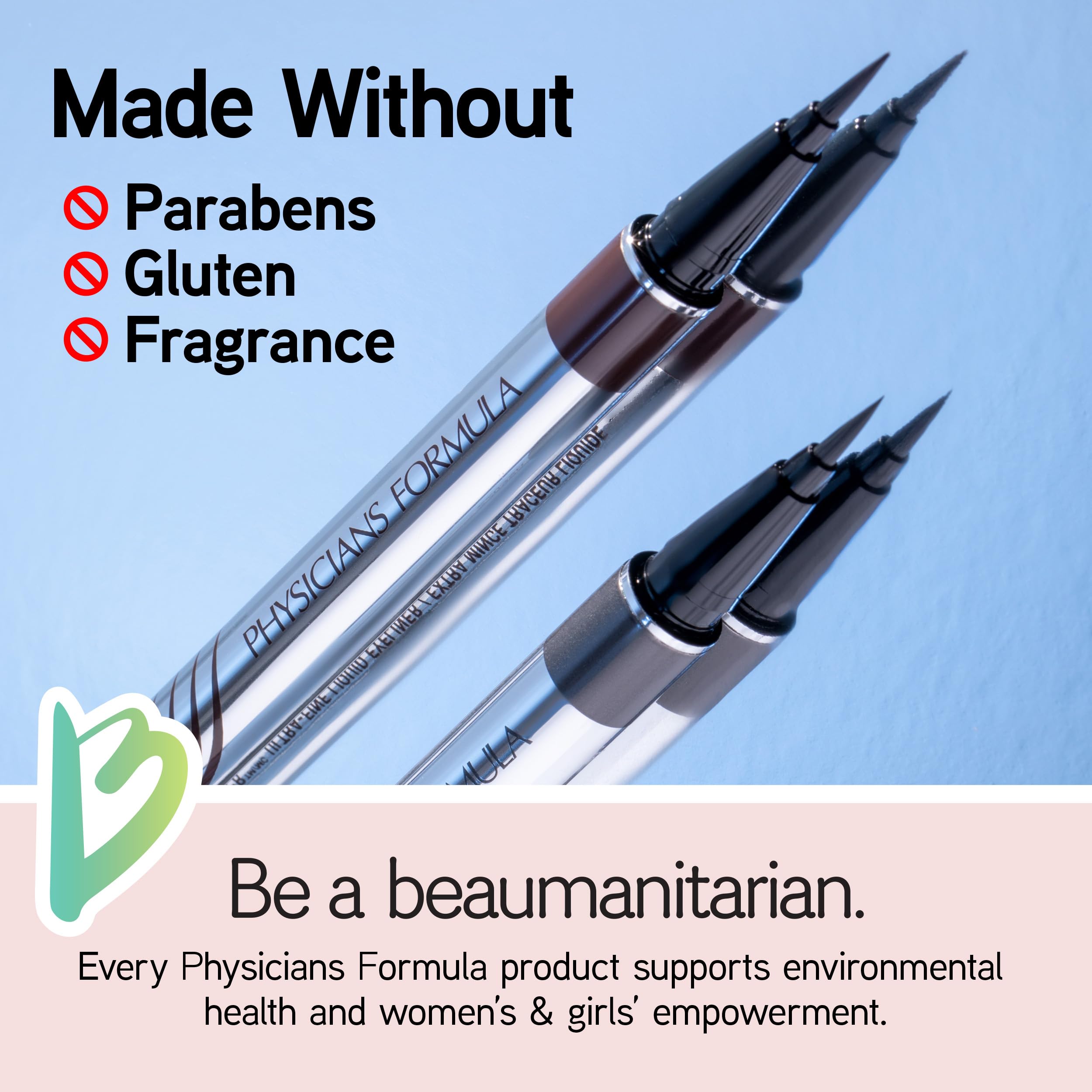 Physicians Formula Eye Booster Lash 2-in-1 Eyeliner & Serum - Black | Lengthening & Strengthening Mascara for Natural Lashes | Perfect for Day & Night Makeup Looks