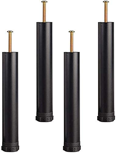 GANE 4-Piece Adjustable Furniture Legs - 22mm Threaded Bed Frame Support Feet with Strong Load Capacity & Floor Protection | Perfect for Bed Frames, Sofas, Cabinets & Home Furniture