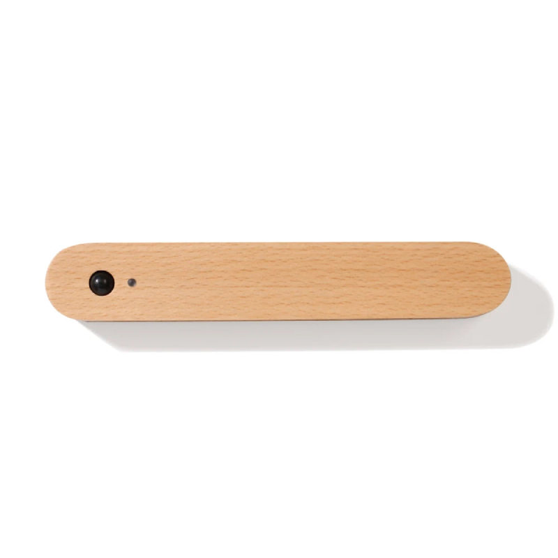 IllumiKey Magnetic Wooden Key Holder with Sensor Nightlight - Organize Keys & Find Them Easily in the Dark - Perfect for Entryway, Bedroom, or Office