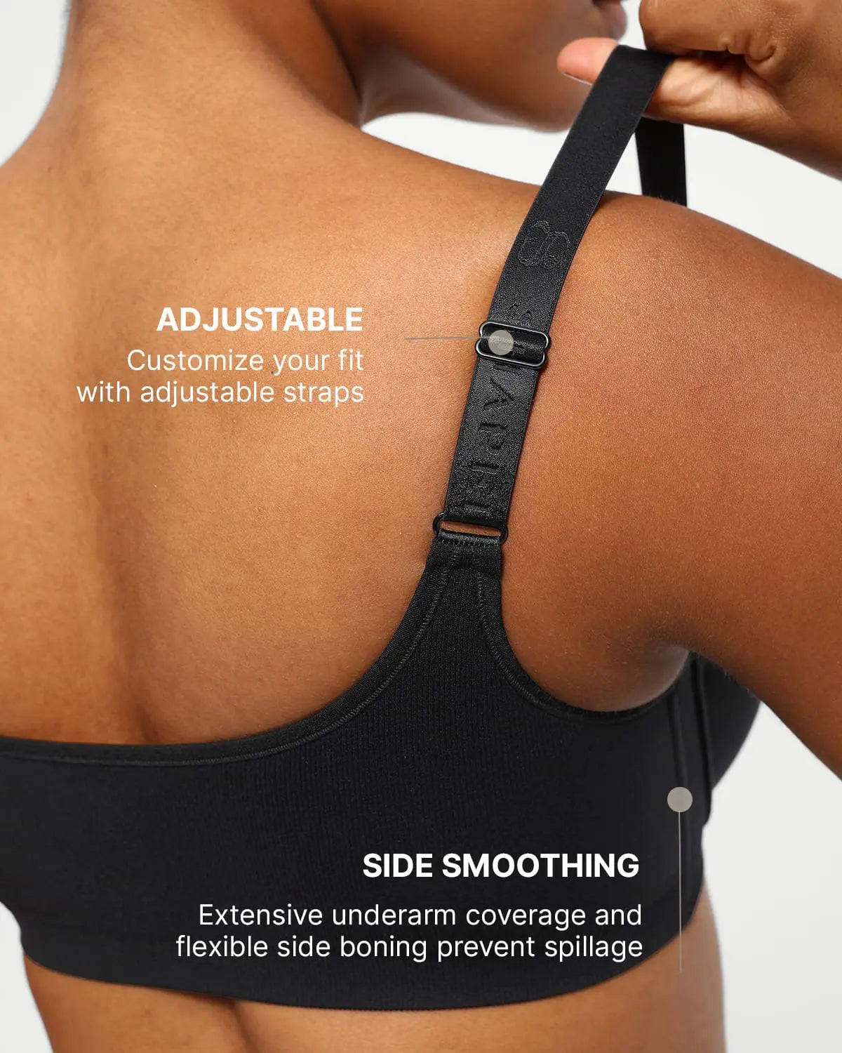Front Close Underwire Bra - Black Lace Supportive Comfort for Everyday Wear & Special Occasions