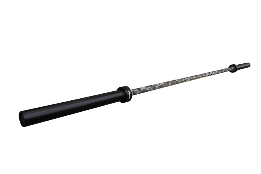 Warrior 6 Bearing Cerakote Camo Barbell - High Performance Weightlifting Bar for CrossFit, Powerlifting & Home Gym Workouts