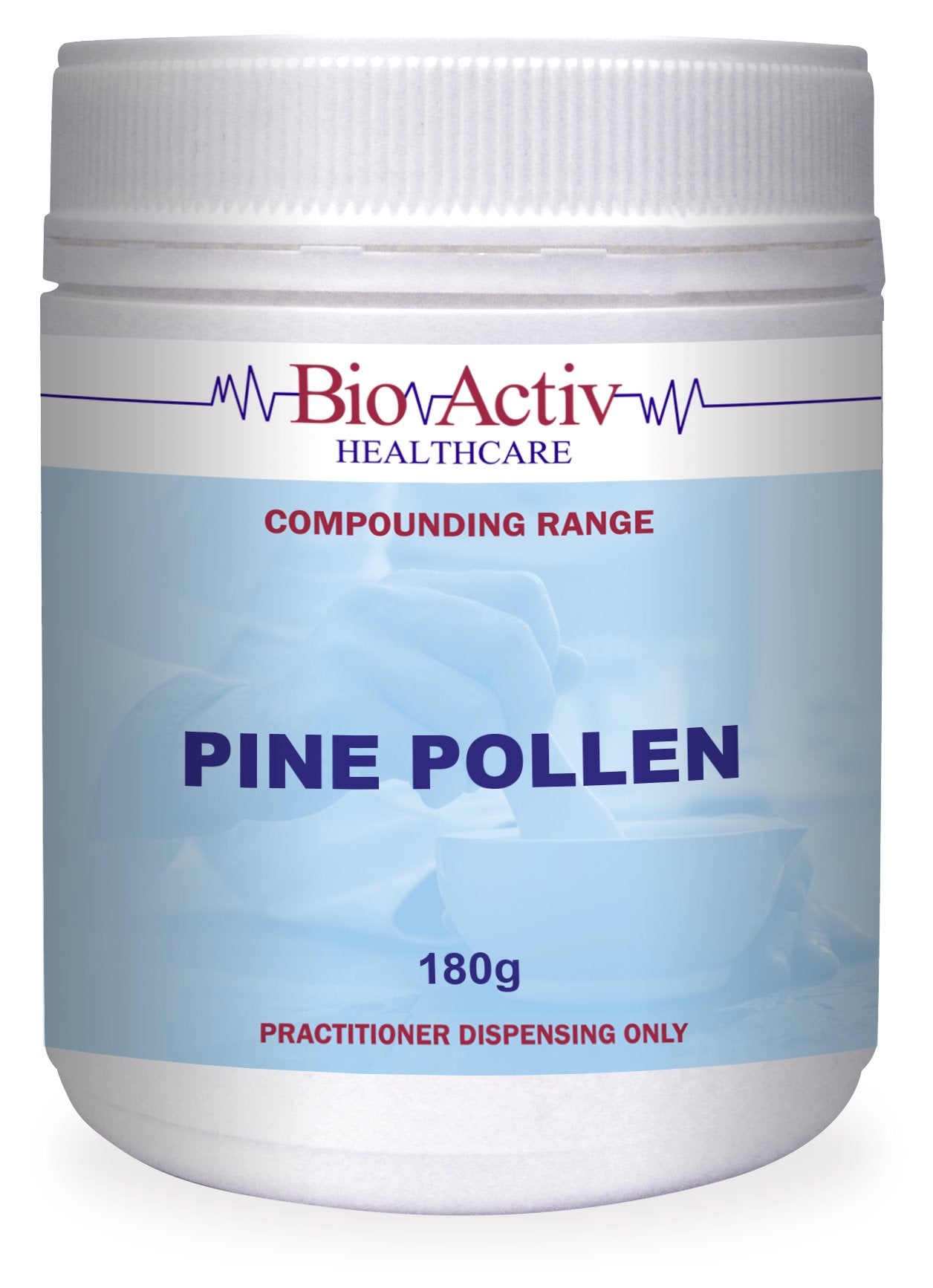 BioActiv Pine Pollen Powder - 100% Pure & Organic Superfood Supplement for Men's Health, Energy & Vitality - Boost Testosterone & Immune System - Perfect for Smoothies, Shakes & Wellness Routines