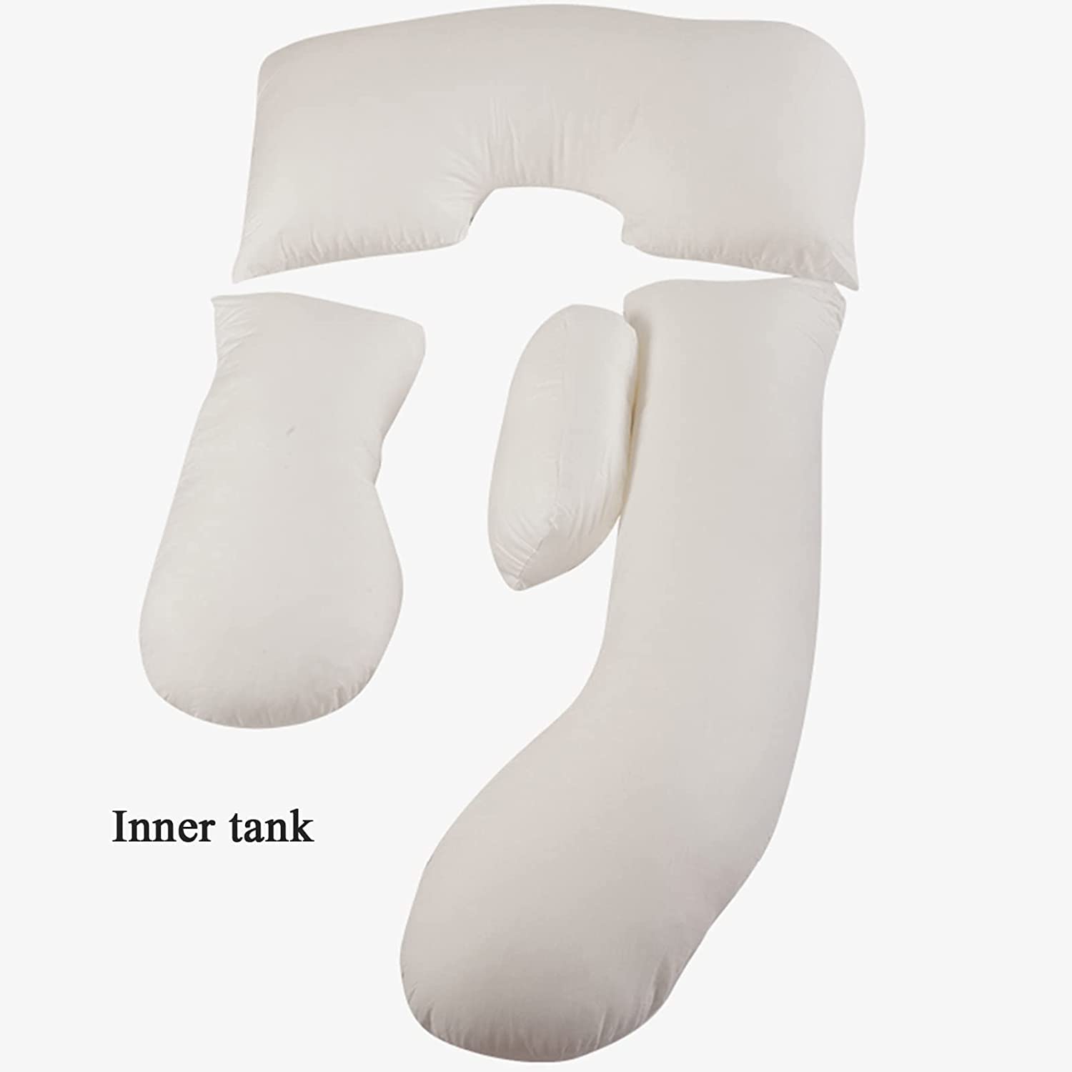 Extra Large & Wide Maternity Body Pillow with Adjustable Support & Removable Cooling Cover - Perfect for Pregnancy Comfort, Back Pain Relief & Side Sleeping (Ideal for All Trimesters)