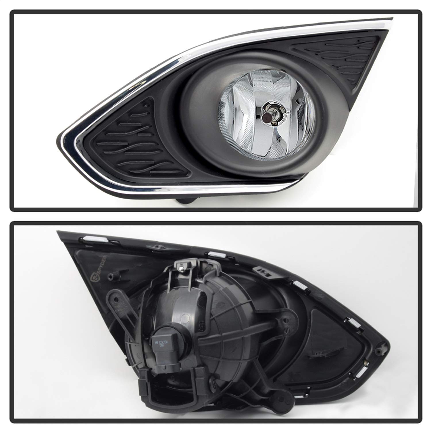 Spyder Auto 5080288 LED Fog Lights for Cars & Trucks - Durable, Bright, Easy Installation - Perfect for Night Driving & Off-Road Adventures