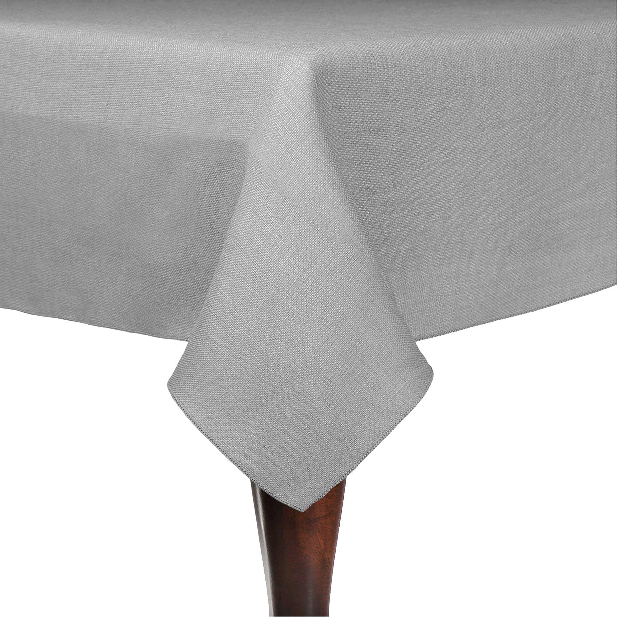 Premium 3-Pack Faux Burlap Tablecloth Set - 54