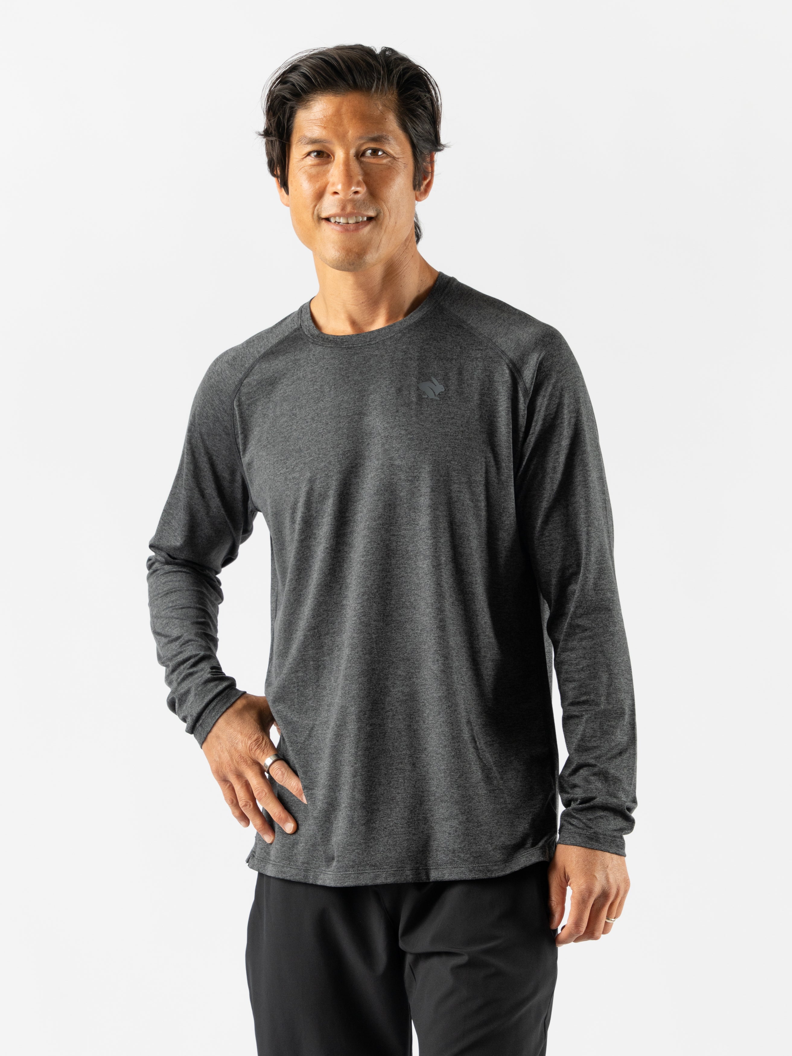 EZ Tee LS | Long Sleeve T-Shirt for Men & Women | Updated Fit & Comfort | Perfect for Casual Wear, Workouts & Layering