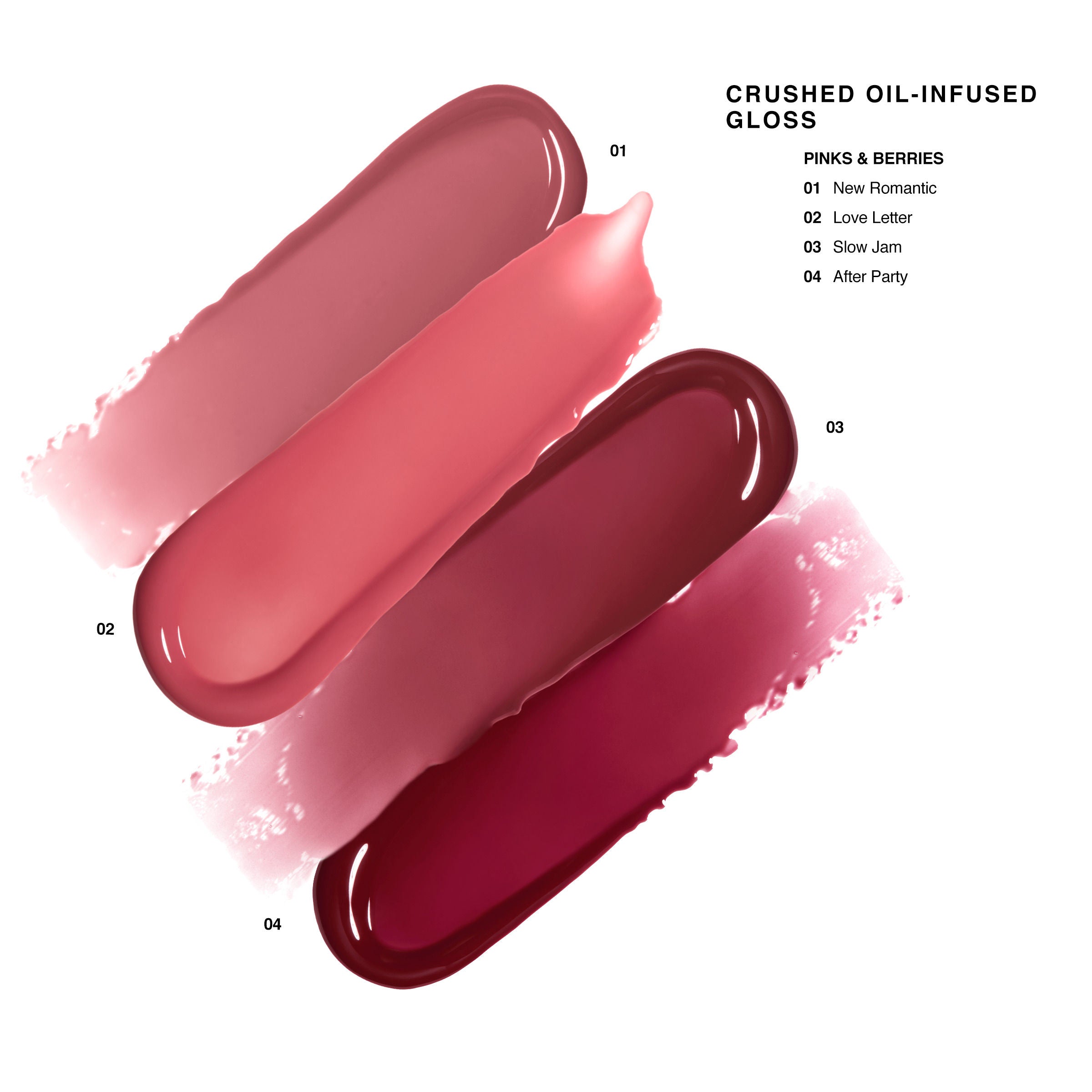 Luxurious Crushed Oil Infused Lip Gloss - Hydrating & Shiny Lip Gloss with Natural Oils - Perfect for Daily Wear, Date Nights & Special Occasions