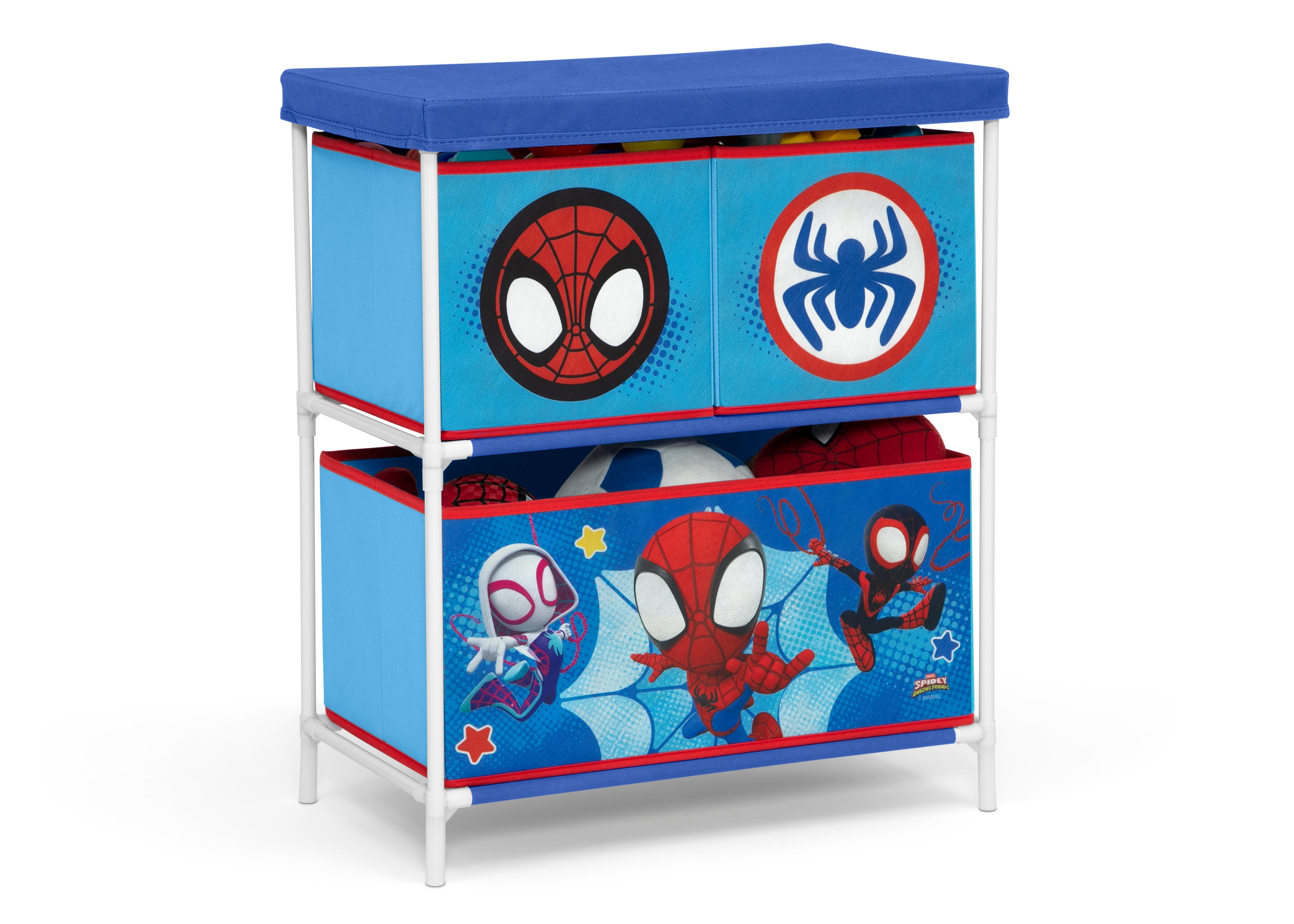 Spidey and His Amazing Friends 3-Piece Toddler Bedroom Set - Kids Room Decor, Superhero Themed Nursery for Boys & Girls - Perfect for Bedtime Stories & Playtime Adventures