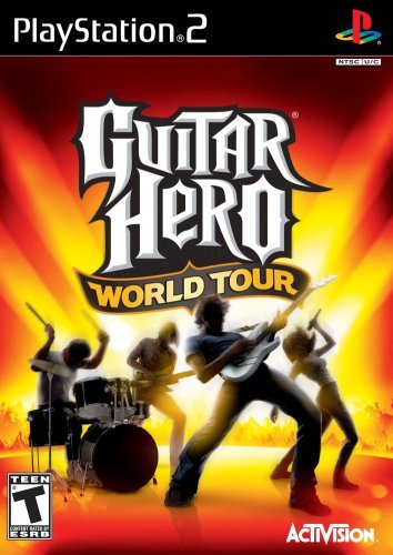 Guitar Hero World Tour - Complete Band Bundle with Guitar, Drums & Microphone - Rock Music Video Game for PlayStation, Xbox & Wii - Perfect for Parties, Family Game Nights & Music Lovers