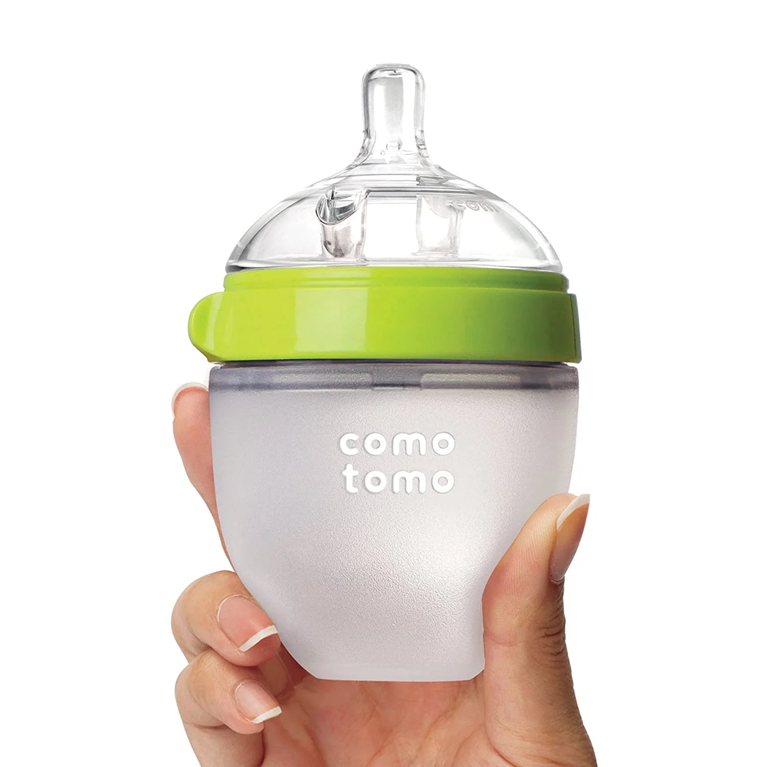 Natural Feel Baby Bottle Double Pack 5 oz - BPA-Free Silicone Bottles for Newborns & Infants - Perfect for Breastfeeding, Formula Feeding & On-the-Go Use