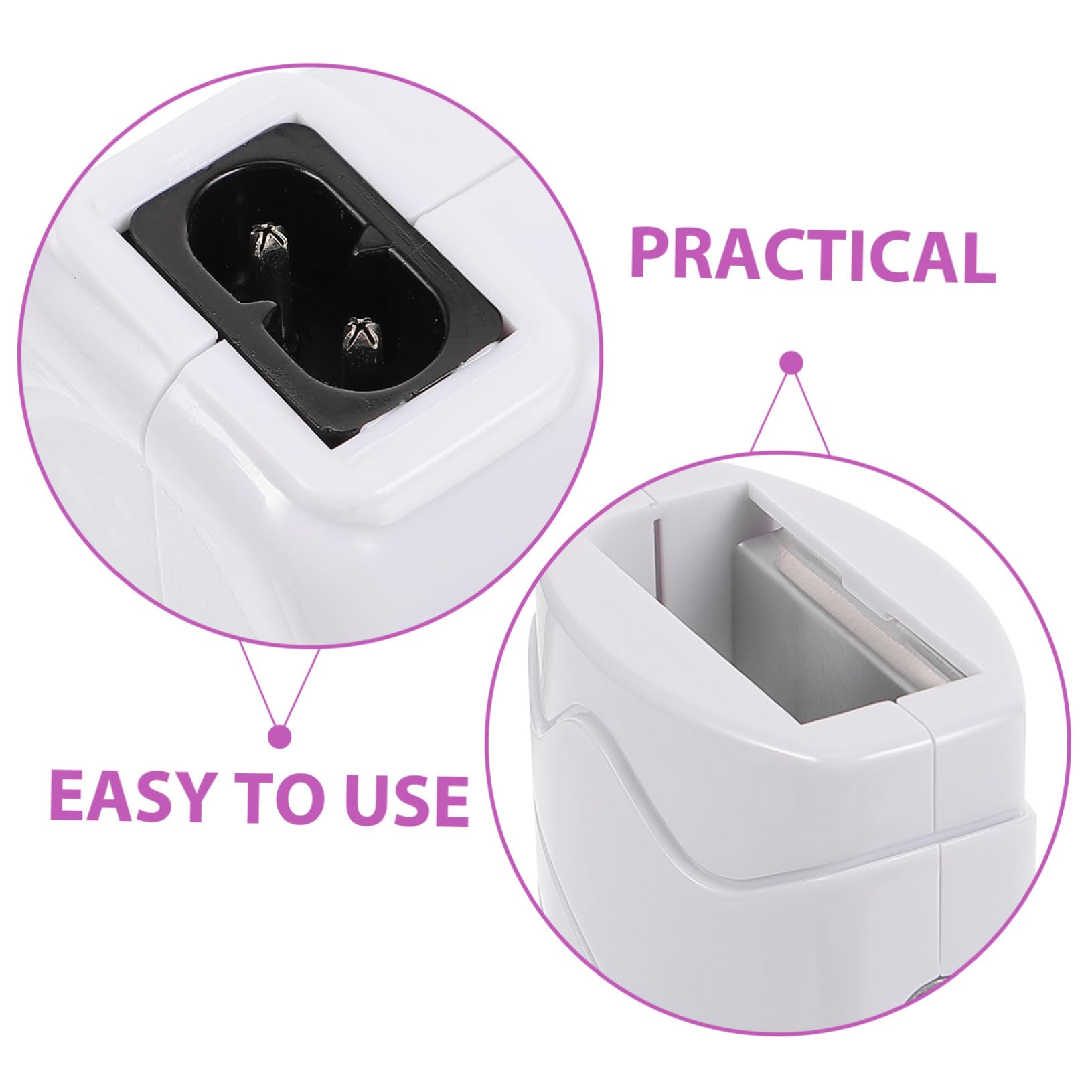 FOMIYES Professional Electric Roll-On Wax Heater for Hair Removal - Hard Wax Warmer Kit with Temperature Control - Perfect for Salon, Spa, and At-Home Waxing