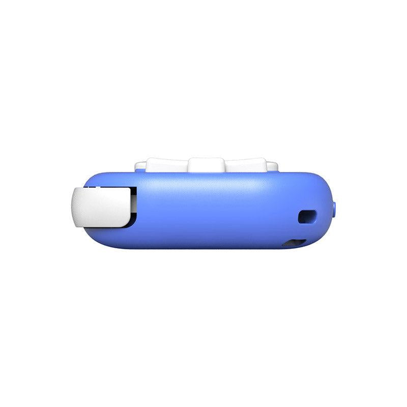 8BitDo Micro Bluetooth Gamepad (Blue) - Wireless Controller for Nintendo Switch, PC, Android & iOS - Compact & Portable for Gaming On-The-Go