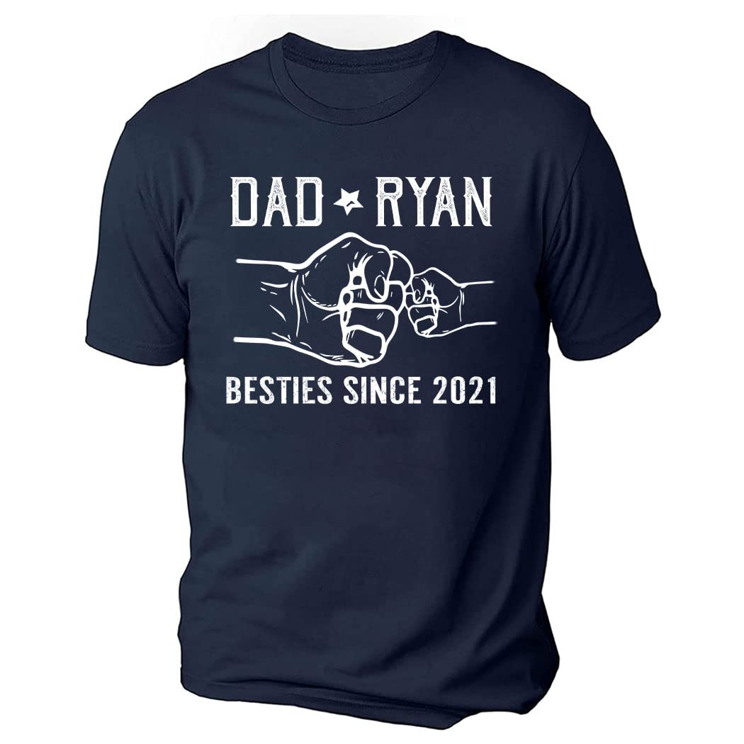 Personalized Birthday Shirt for Dad - Custom Papa, Grandpa & Pop Pop Gifts - Perfect for Father's Day, Christmas & Special Occasions