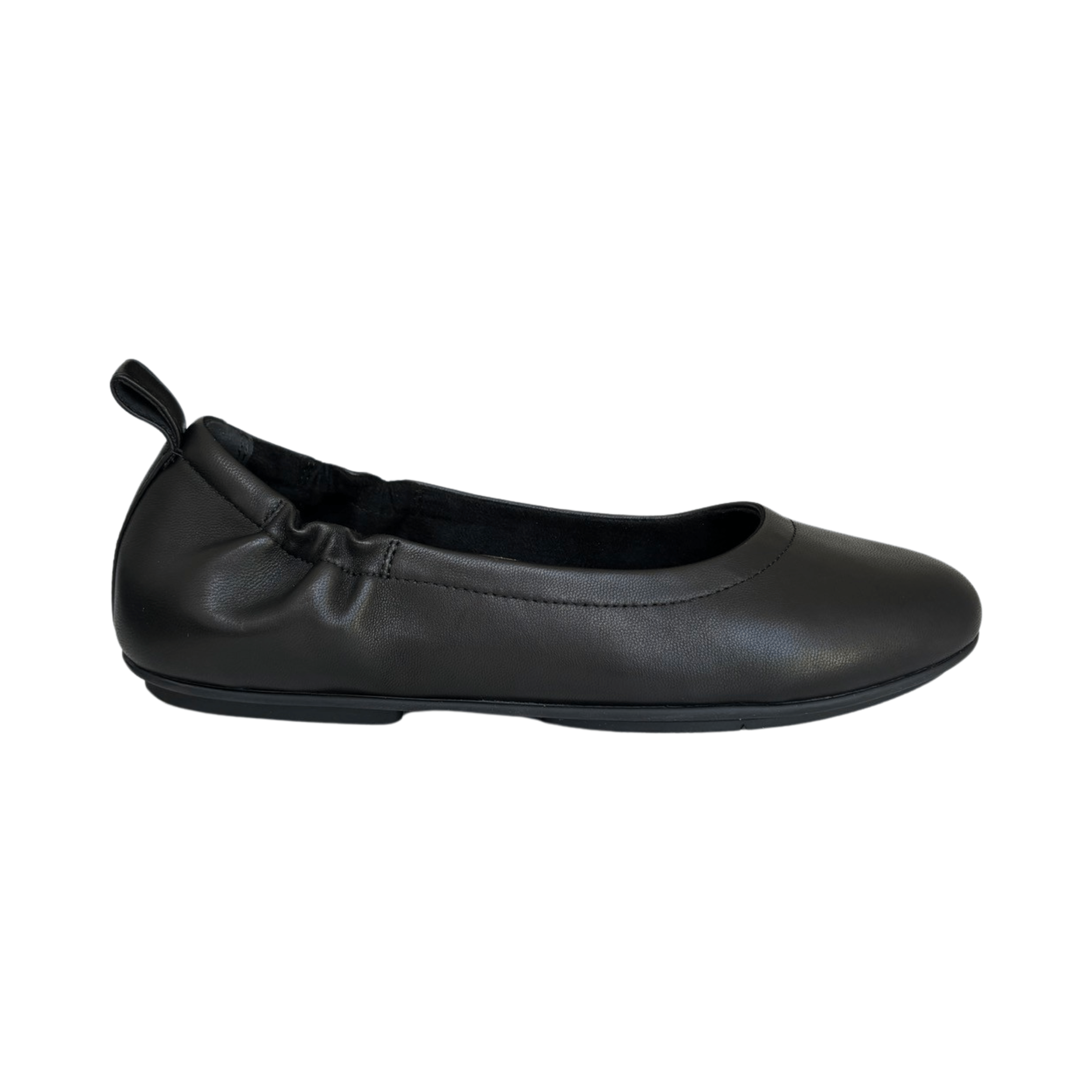 Allegro Black Flat Shoes for Women - Comfortable & Stylish Slip-On Flats for Casual Wear, Office, and Travel