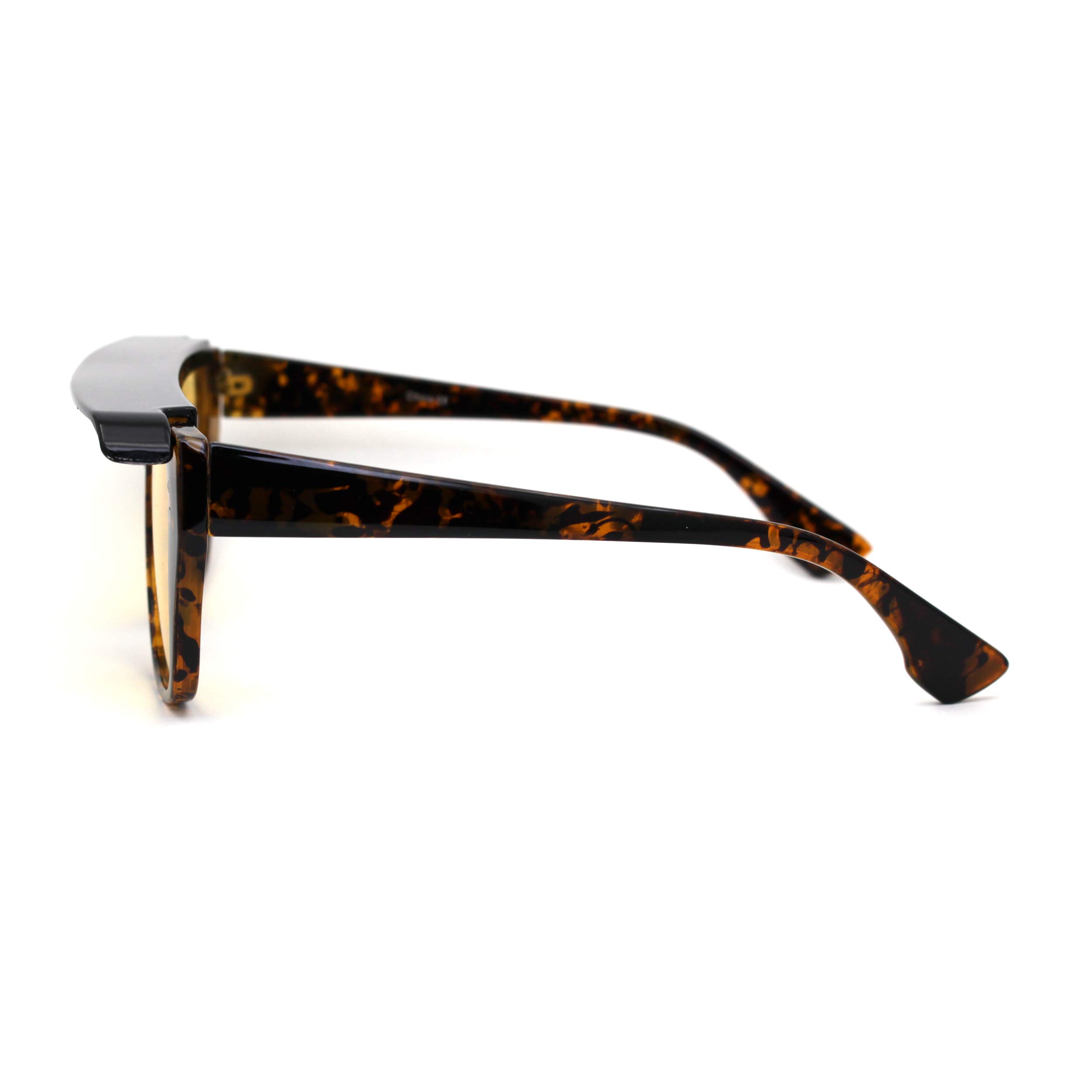 Flat Top Mob Plastic Top Visor Sunglasses - UV Protection, Lightweight & Stylish for Outdoor Sports, Driving, and Beach Activities