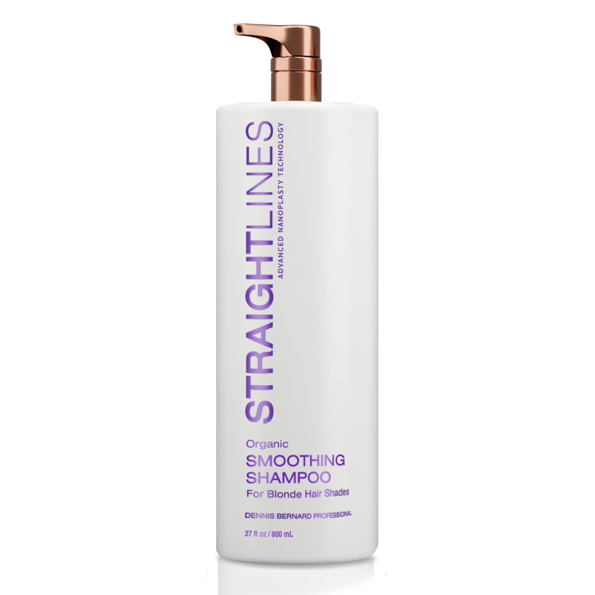 PowerTools StraightLines Smoothing Shampoo for Blonde Hair - 27 Fl Oz | Toning & Brightening Formula for Blonde & Highlighted Hair | Perfect for Daily Use & Salon-Quality Results at Home