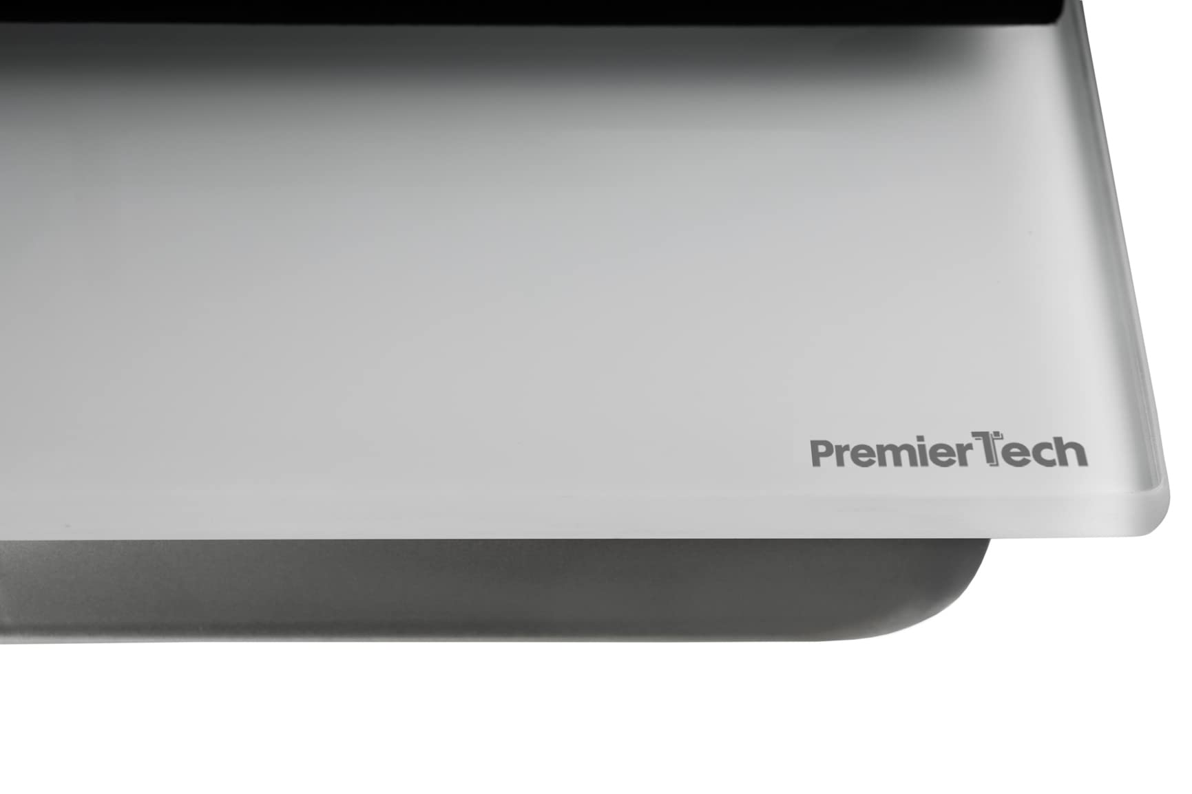 PremierTech 36 Inch 5 Burner Gas Cooktop with Cast Iron Grates - Professional Wok Compatible, White Glass Surface for Modern Kitchens