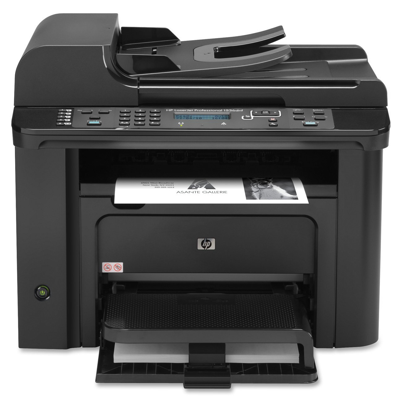 HP LaserJet Pro M1536dnf Multifunction Printer - Wireless, Copy, Scan, Fax | Refurbished for Office & Home Use | Ideal for Small Business Printing & Document Management