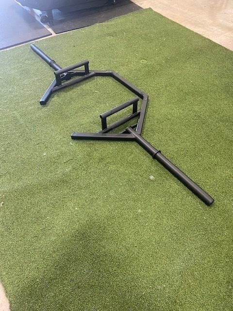 Wright Equipment Open Trap Bar - Heavy Duty Black Coated Hex Bar for Weightlifting & Strength Training - Made in USA - Perfect for Home Gym, CrossFit & Powerlifting Workouts