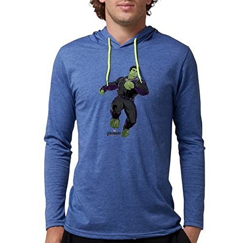 Hulk Men's Hooded Sweatshirt - Superhero Graphic Hoodie for Marvel Fans | Perfect for Casual Wear, Gym, and Comic Conventions