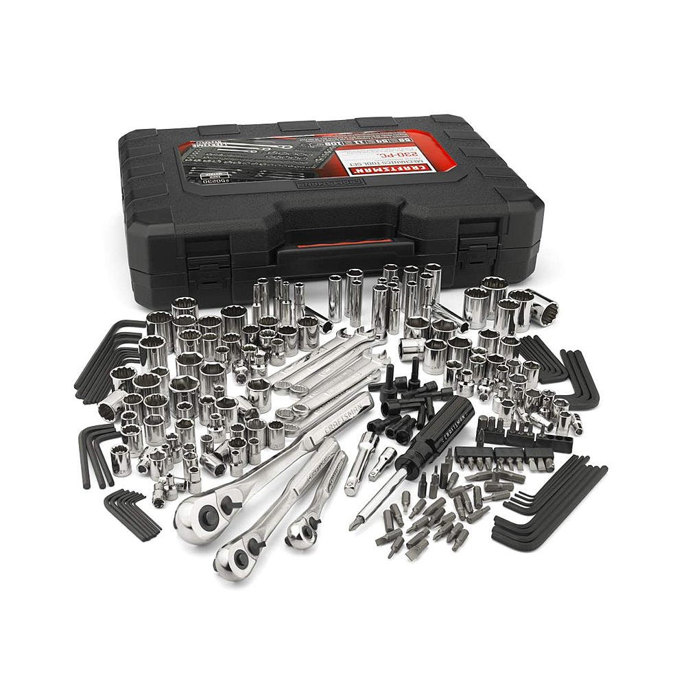 Craftsman 230-Piece Mechanics Tool Set (Model 50230) - Silver - Complete Automotive Repair Kit for DIY & Professional Use - Perfect for Car Maintenance, Home Repairs & Garage Projects
