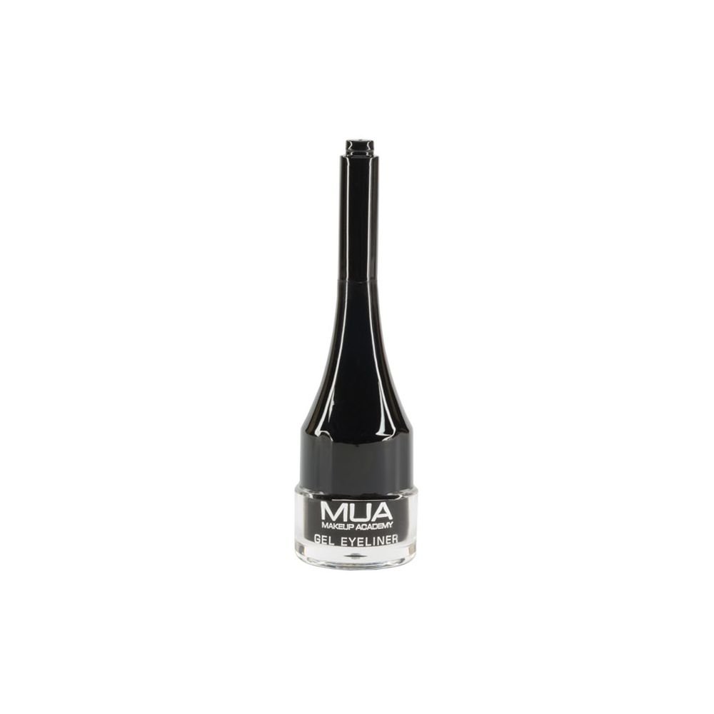 MUA Professional Gel Eyeliner - Long Lasting Waterproof Makeup Liner in Grey, Black, Brown & Blue (Underground Black) | Perfect for Smokey Eyes, Winged Liner & Dramatic Eye Looks