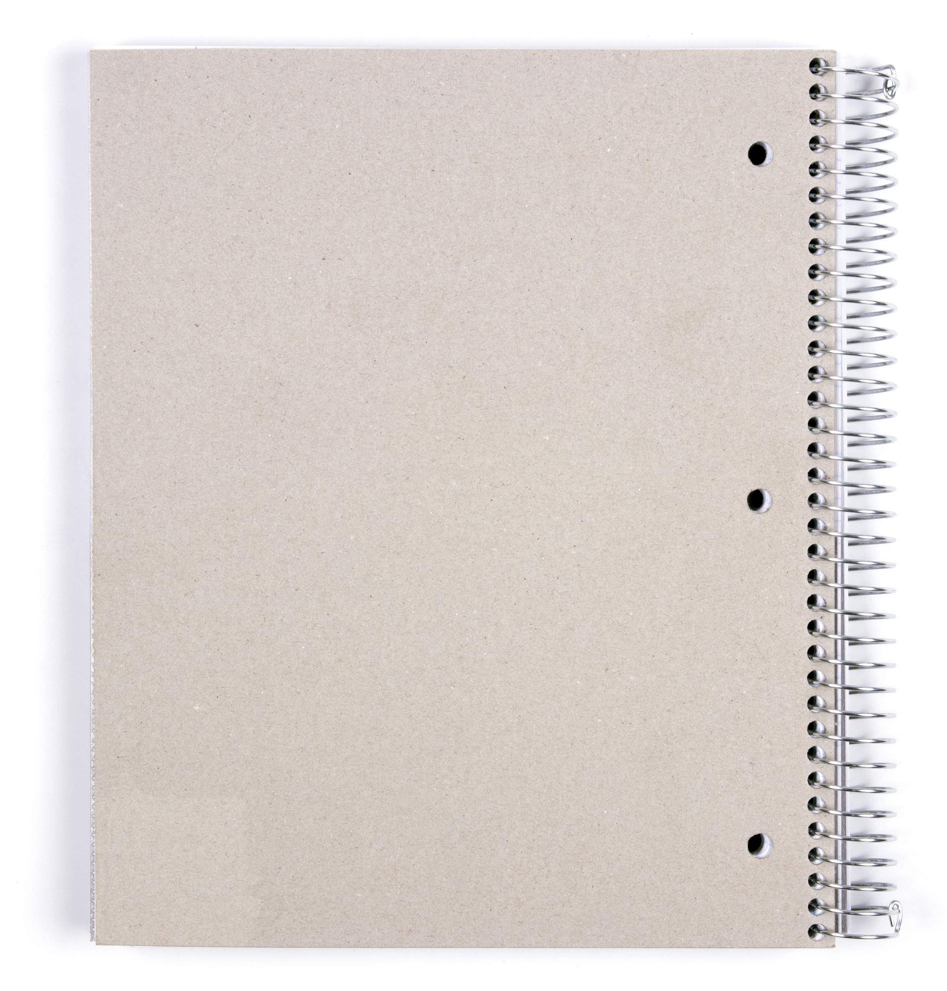 Mintra 5 Subject Spiral Notebook - Wide Ruled 200 Sheets with Poly Pockets, Durable Moisture Resistant Cover for School, Office & Business Professionals | Purple 1-Pack | Perfect for Note-Taking, Journaling & Project Planning