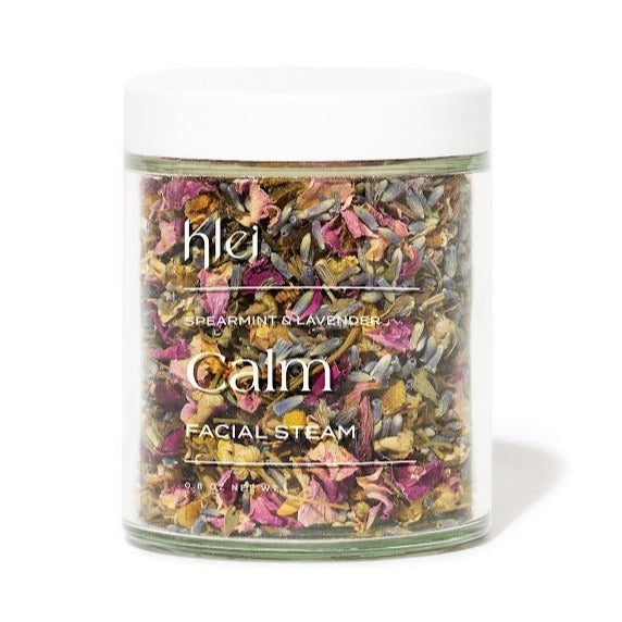 Organic CALM Spearmint & Lavender Facial Steam for Relaxation | Herbal Skincare Treatment for Stress Relief & Glowing Skin | Perfect for Spa Day & Self-Care Routine