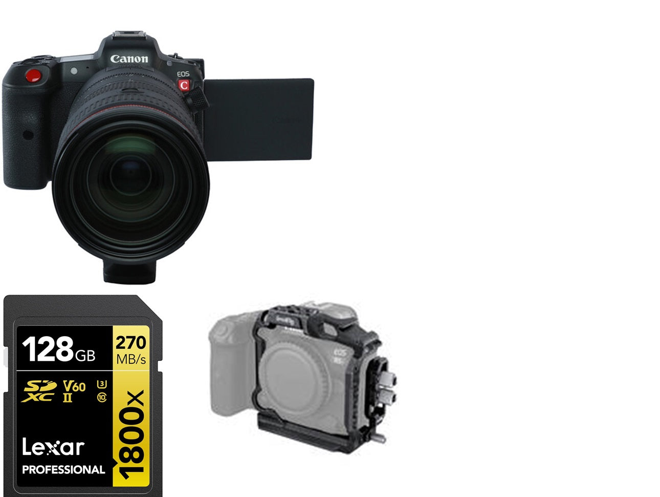 Canon EOS R5 C Mirrorless Cinema Camera Kit with RF 24-105mm f/2.8 Lens - Professional 8K Video & Photography for Filmmakers, Content Creators & Wedding Videographers