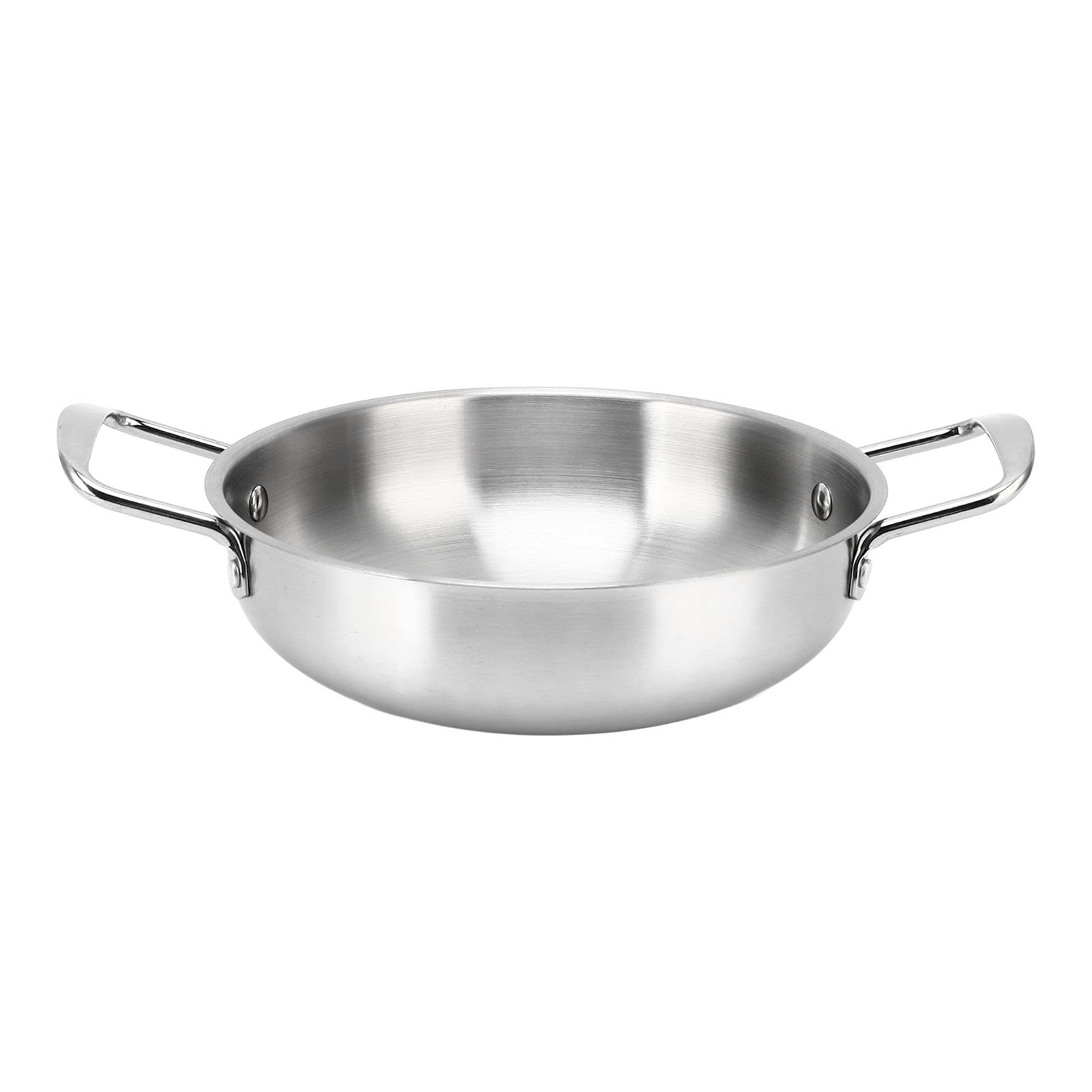Even Heating Stainless Steel Korean Ramen Pot - Eco-Friendly 20cm Noodle Cooker for Ramen, Spaghetti, Soup & Porridge | Perfect for Dorm Cooking, Camping Meals & Quick Home Meals