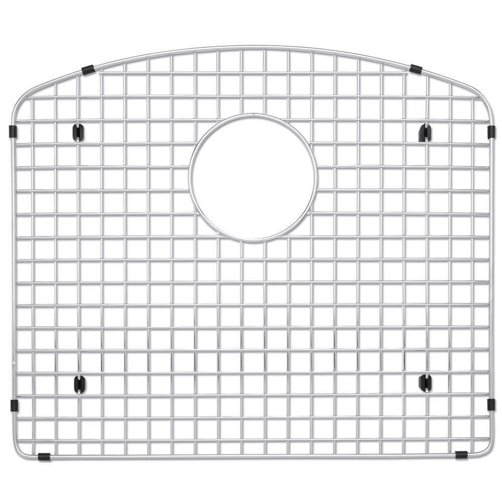 Blanco Stainless Steel Sink Grid for Diamond Single Bowl 245357 | Durable Kitchen Sink Protector | Perfect for Food Prep & Dishwashing