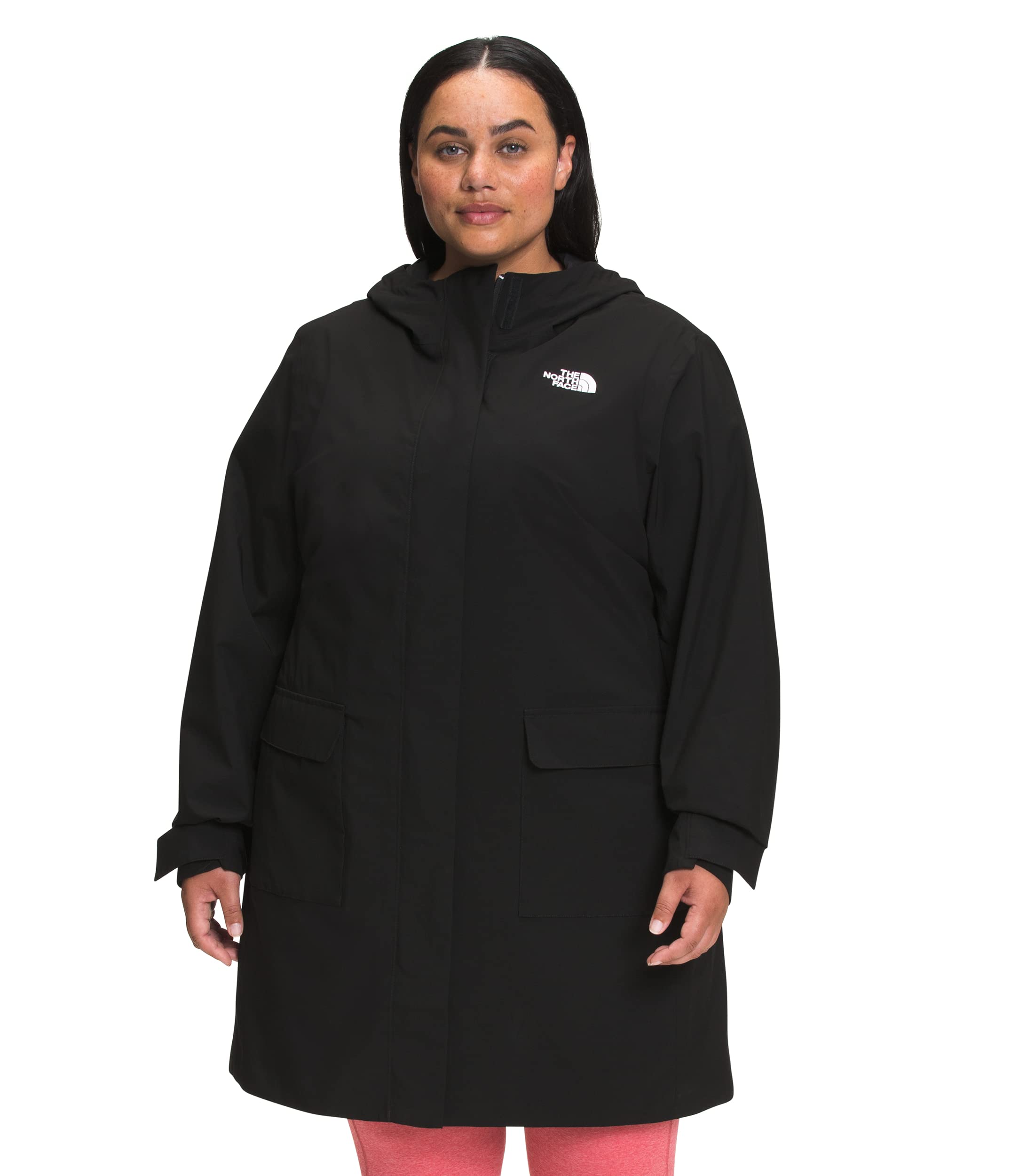 The North Face City Breeze Rain Parka II - Waterproof Windproof Lightweight Jacket for Men & Women | Perfect for Urban Commuting, Hiking & Outdoor Adventures