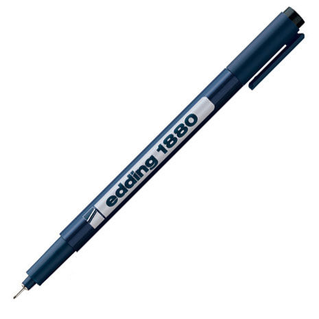 edding 1880 Drawliner Pen - Professional Art Marker for Sketching, Drawing & Calligraphy - Perfect for Artists, Designers & Craft Projects