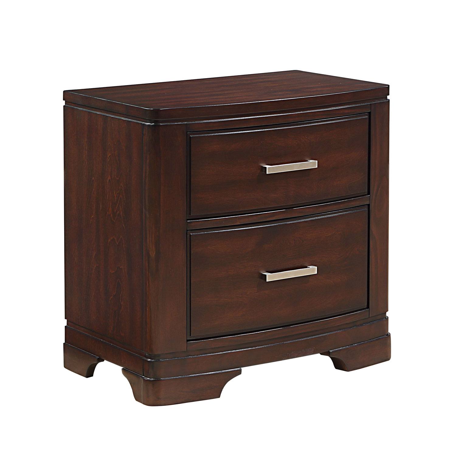 Arista 5-Piece Twin Storage Bedroom Set in Cherry Finish - Perfect for Small Spaces, Kids' Rooms & Guest Bedrooms