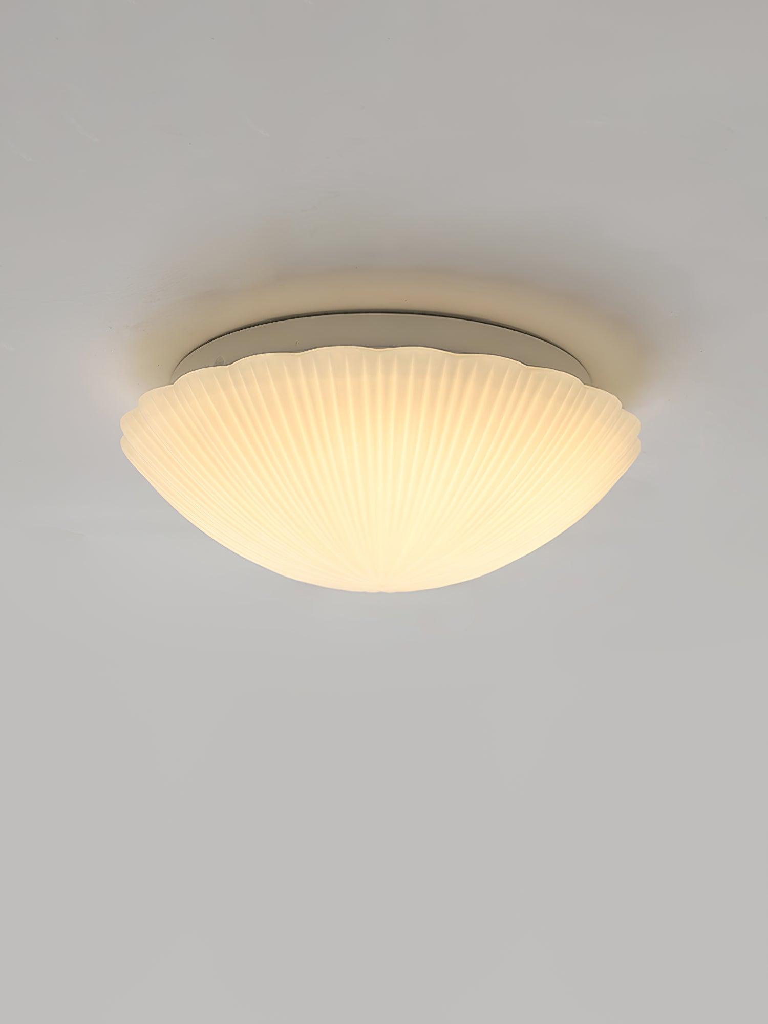 Stylish Seashell Ceiling Light Fixture - Modern Coastal Decor for Living Room, Bedroom & Beach House Lighting