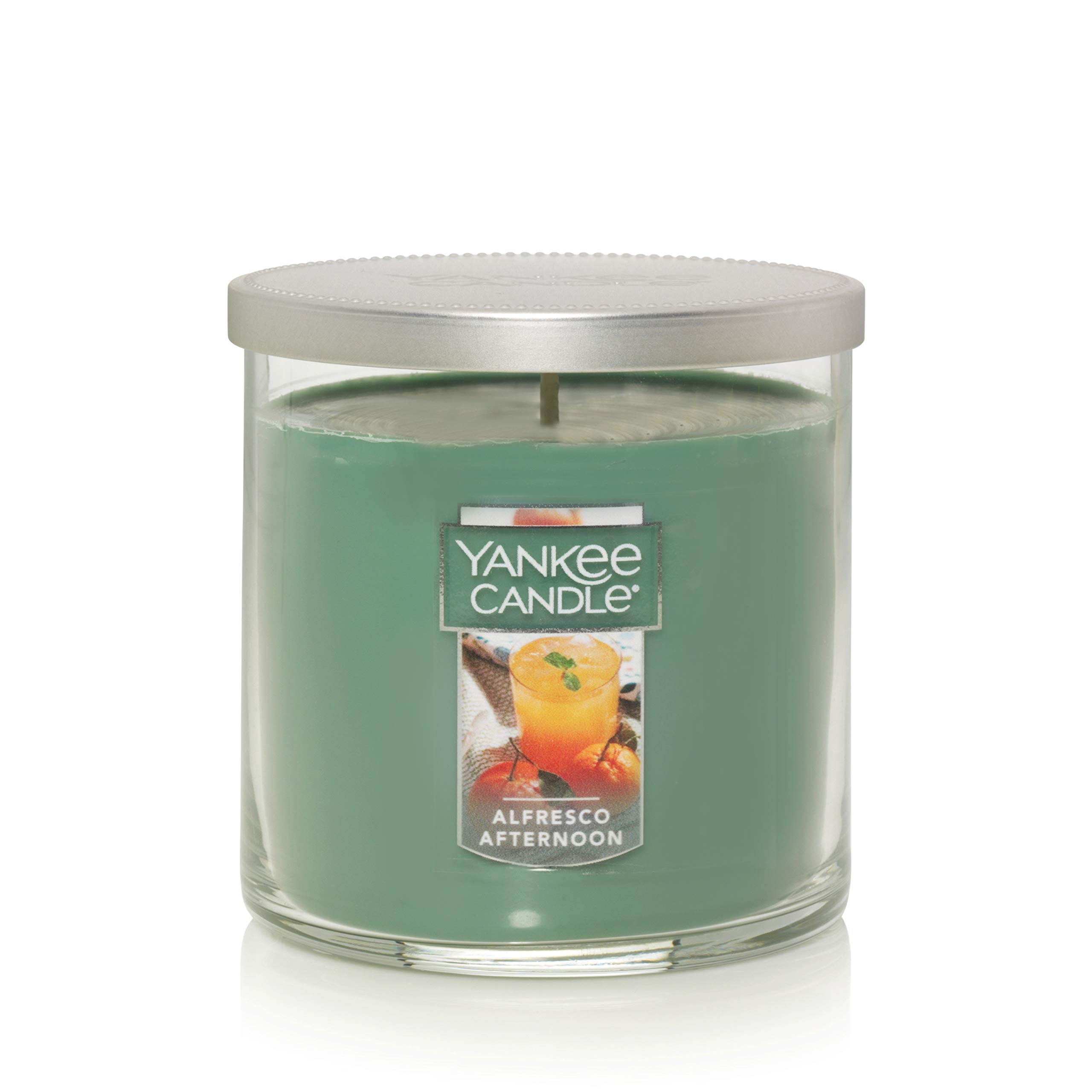 Yankee Candle Alfresco Afternoon Scented Candle - Classic 7oz Small Tumbler Single Wick Candle with 35+ Hours Burn Time - Perfect for Home Decor, Relaxation & Romantic Ambiance
