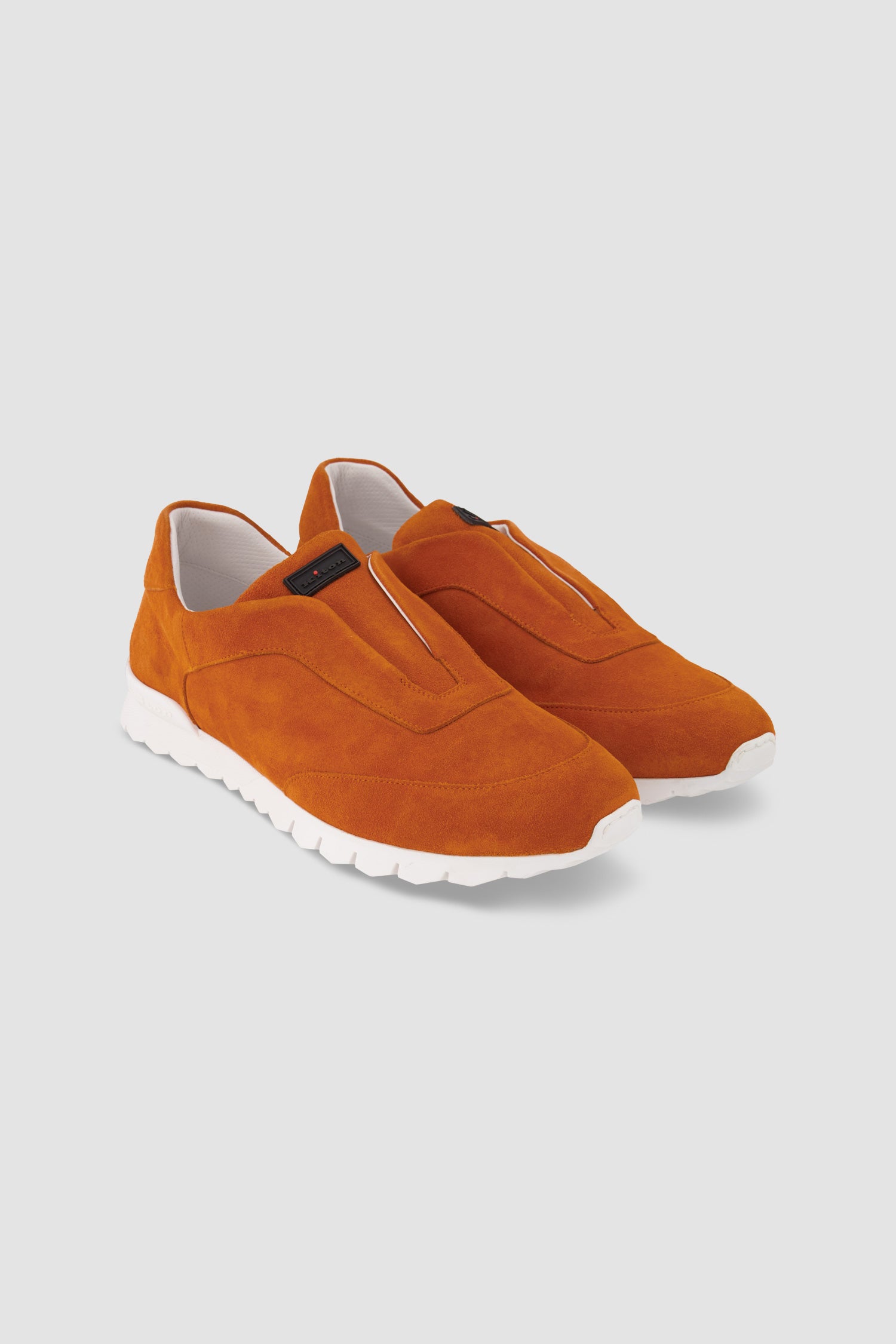 Kiton Orange Sneakers for Men - Comfortable Lightweight Running Shoes - Perfect for Gym, Jogging & Casual Wear