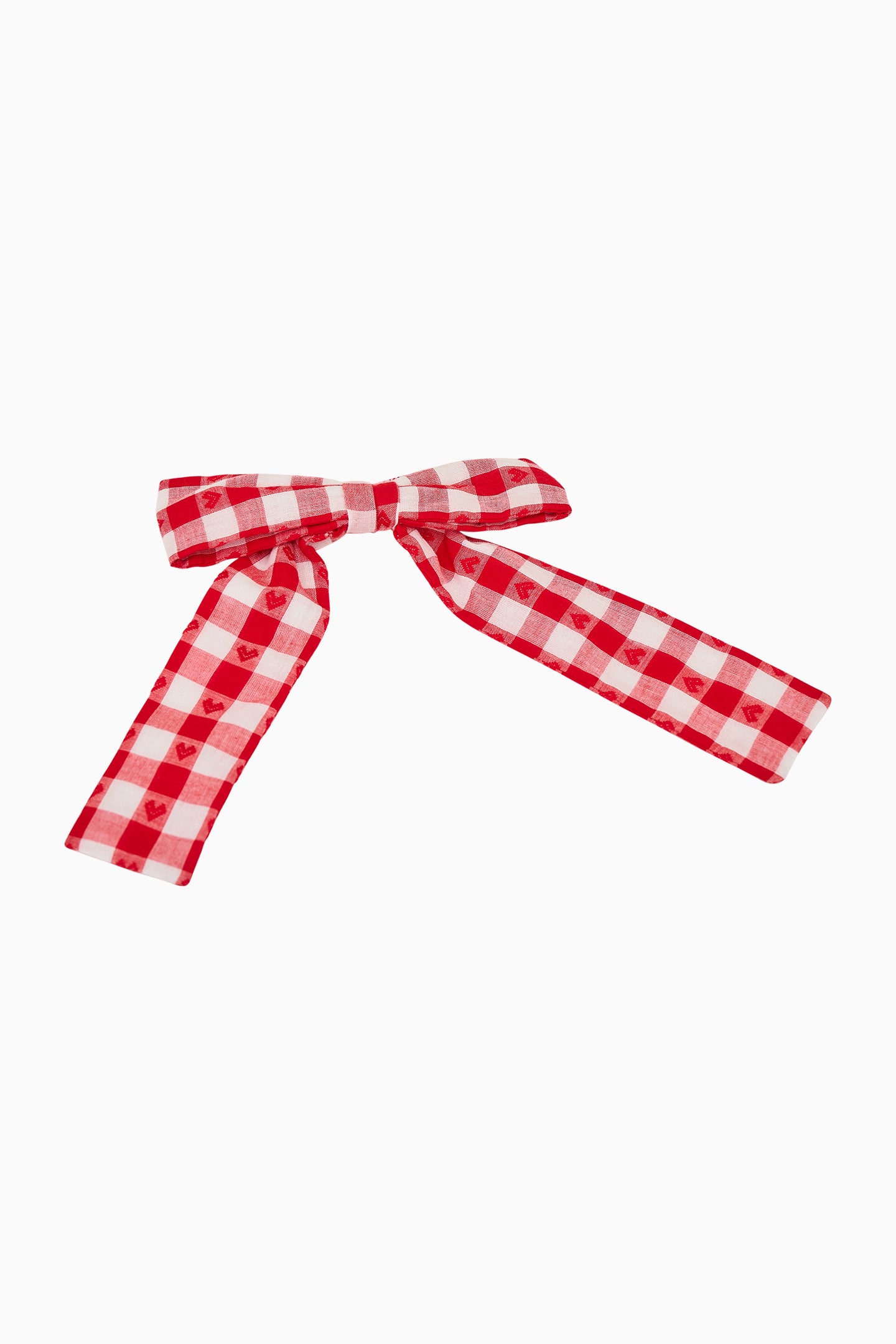Balletta Gingham Bow Barette - Stylish Hair Clip for Women & Girls, Perfect for Parties, Weddings & Everyday Wear