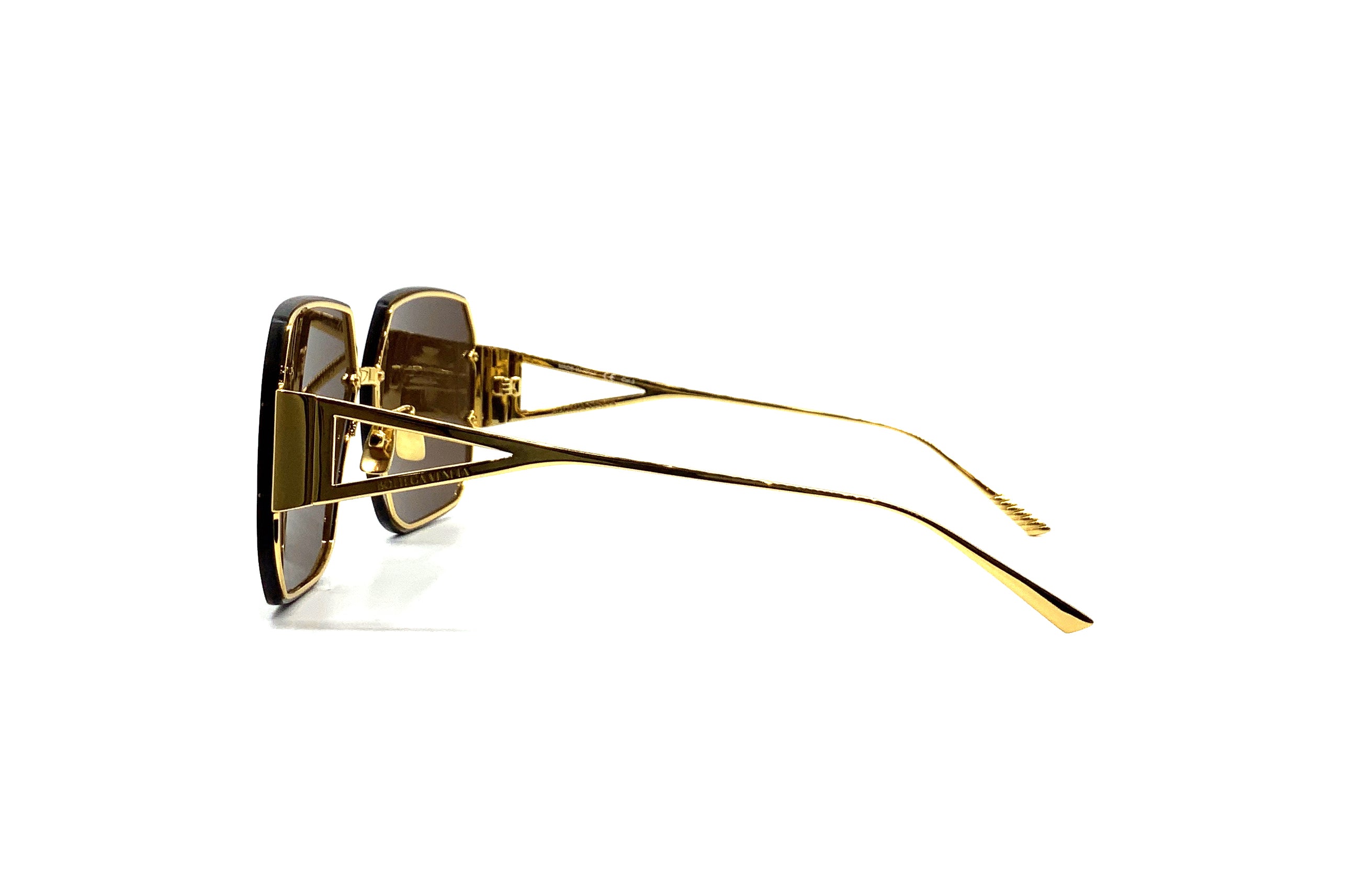 Bottega Veneta BV1085SA (002) Sunglasses - Luxury Designer Shades for Men & Women - Perfect for Outdoor Activities, Travel, and Fashion Statements