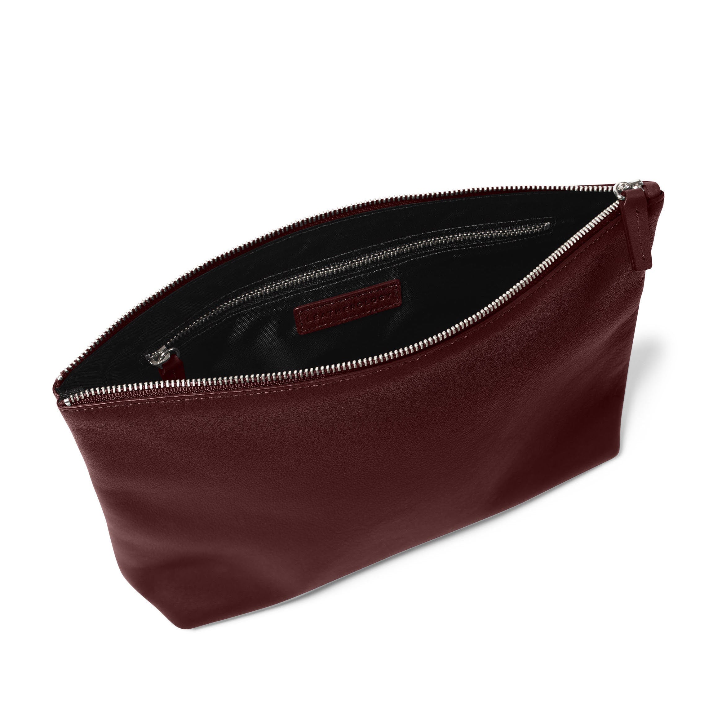 Large Bordeaux Accessories Pouch - Perfect for Travel, Makeup, Jewelry & Organizing Essentials