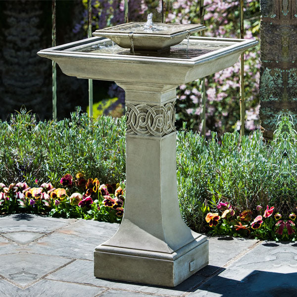 Portwenn Fountain Campania International - Elegant Outdoor Garden Water Fountain for Patio, Yard, and Landscape Decor - Perfect for Relaxation and Enhancing Outdoor Ambiance