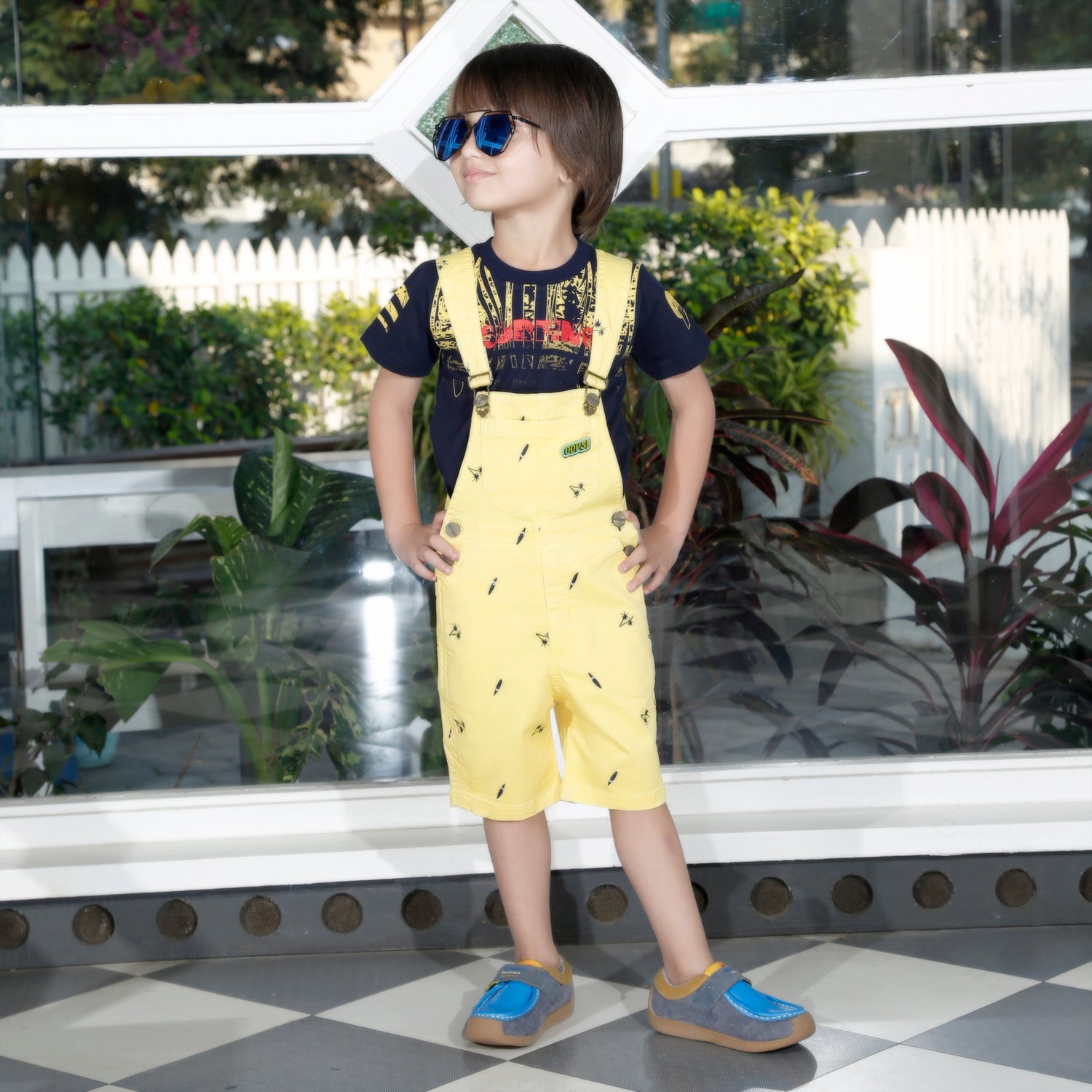 Bad Boys Detachable Dungaree Set - Trendy Adjustable Overalls for Men - Perfect for Casual Outings, Workwear & Street Style Fashion