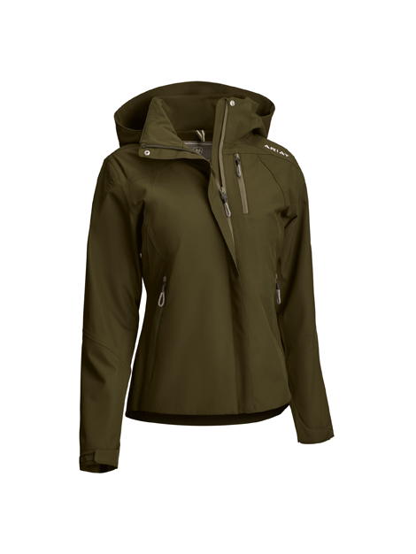 Ariat Women's Waterproof Riding Coat - Windproof Equestrian Jacket for Horseback Riding & Outdoor Activities