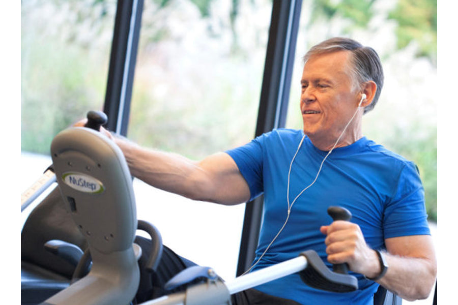 NuStep T5XRW Recumbent Elliptical Stepper Cross Trainer - Low Impact Exercise Machine for Home & Rehab Use - Perfect for Seniors, Physical Therapy & Cardio Workouts