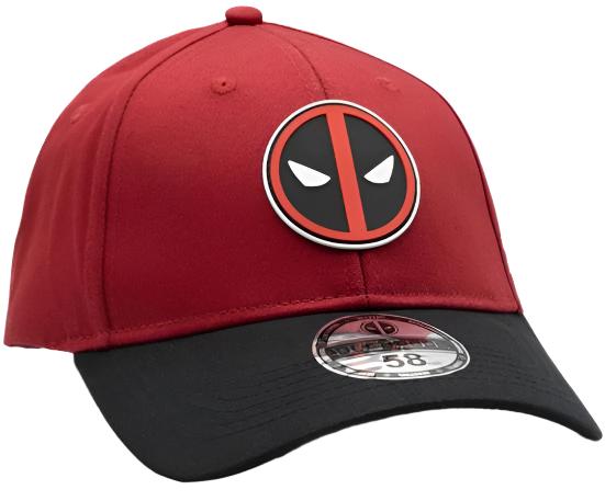 Deadpool Rubber Logo Marvel Comics Baseball Cap - Stylish Superhero Hat for Cosplay, Casual Wear & Gifts
